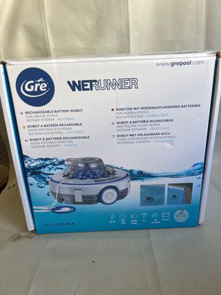 Robot Limpiafondos Gre WERUNNER Batería Recargable