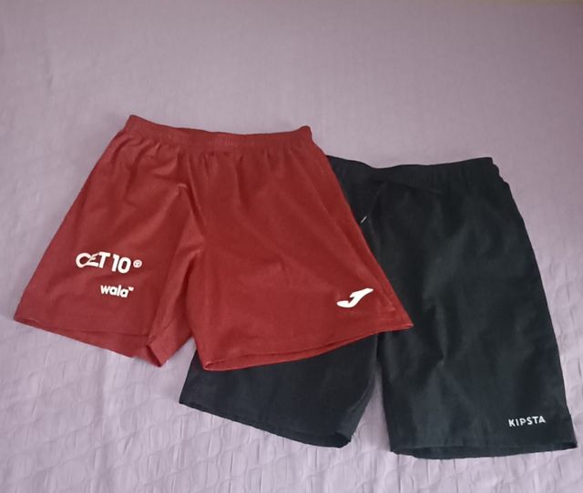 Pantalones deportivos Joma y Kipsta talla 8-10