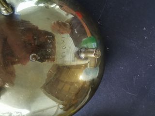 Teiera  Indiana in ottone con manico in legno