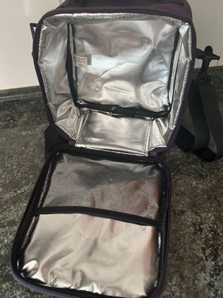 Nevera portátil morada