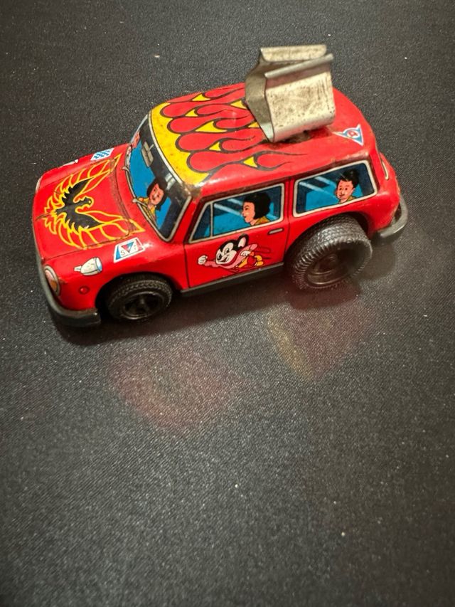 Coche Juguete Ratón Mickey Años 70