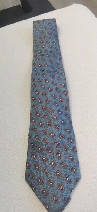 Corbata de seda vintage Italy.