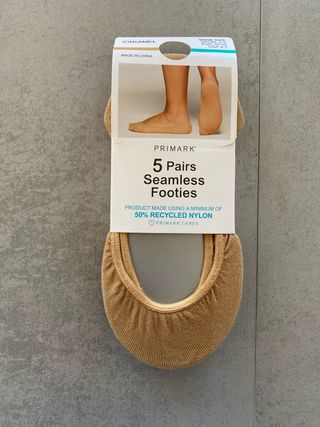 5 pares calcetines invisibles Talla 35-38