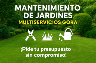Mantenimiento de Jardines Multiservicios Gora