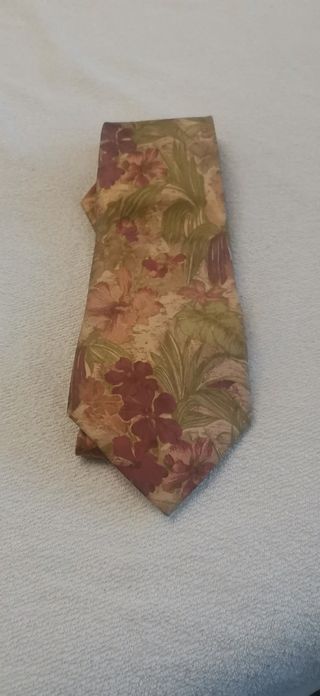 Corbata Dustin Seda Vintage Floral