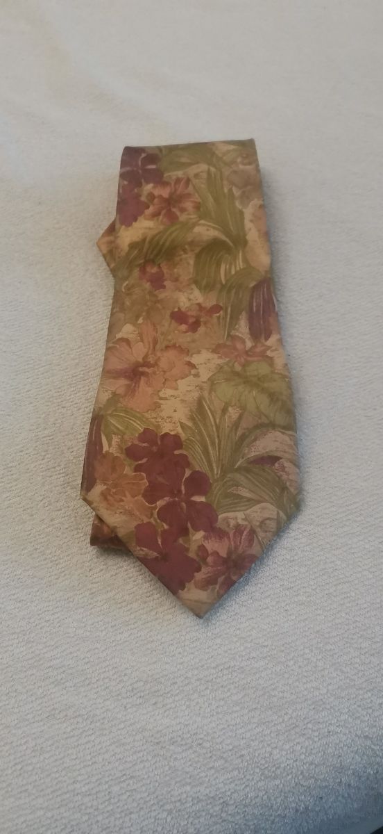 Corbata Dustin Seda Vintage Floral
