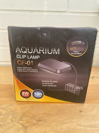 Lámpara para acuario o terrario