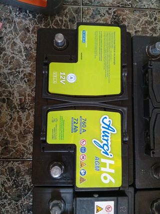 Batería Coche VRLA AGM 12V 72Ah 760A