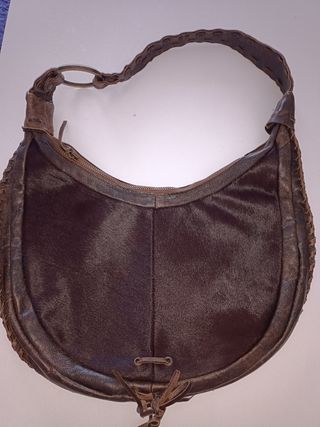 Bolso Cuero Vintage Auténtico