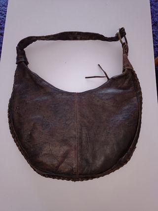 Bolso Cuero Vintage Auténtico