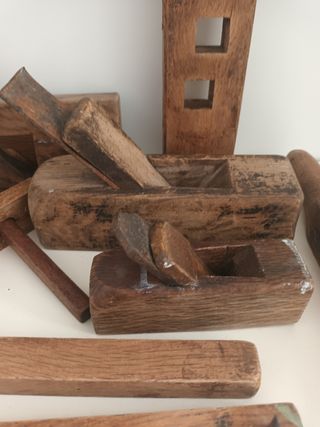Herramientas de carpintería vintage