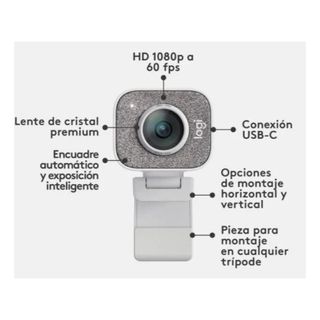 Webcam Logitech StreamCam Nueva