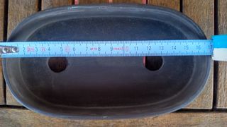 Maceta para bonsai ovalada 17x9,5x2,7
