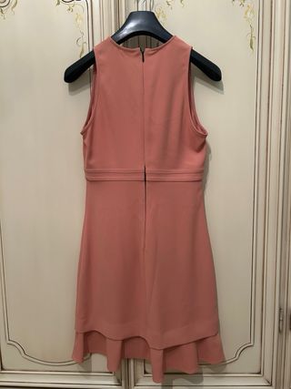 Abito elegante rosa salmone mango S