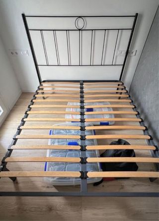 Somier 150x190 con estructura metalica