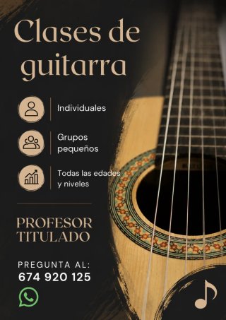 CLASES DE GUITARRA
