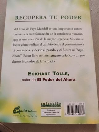 Recupera tu poder: Hacia una nueva manera de vi...
