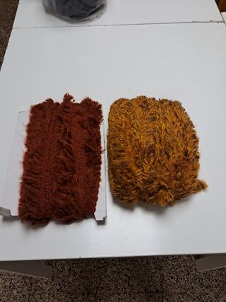 Rollos de cinta de flecos