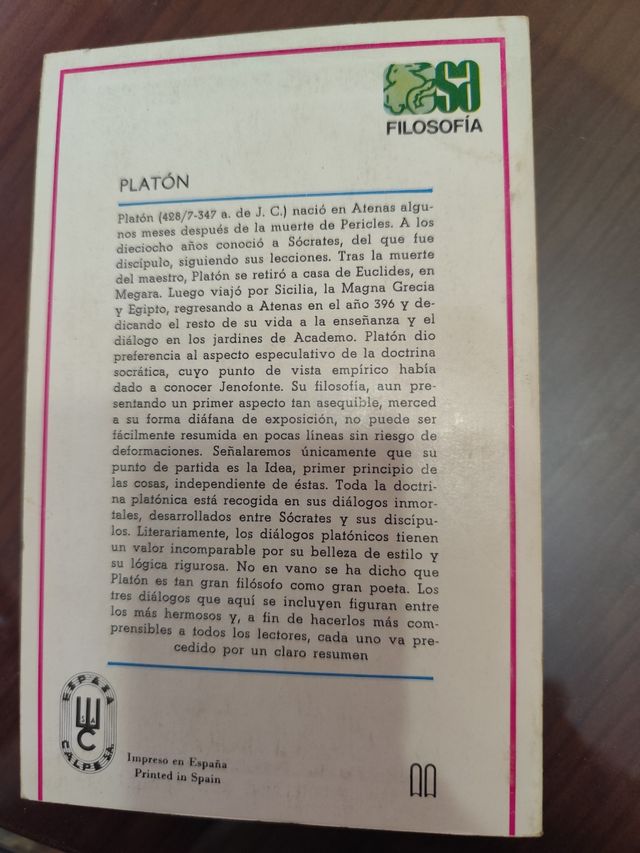 Diálogos. Fedón, El Banquete, Gorgias.