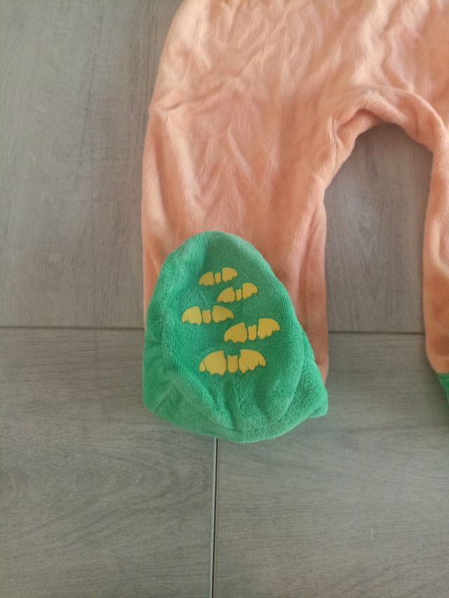 Pijama bebé disfraz calabaza Halloween 18M