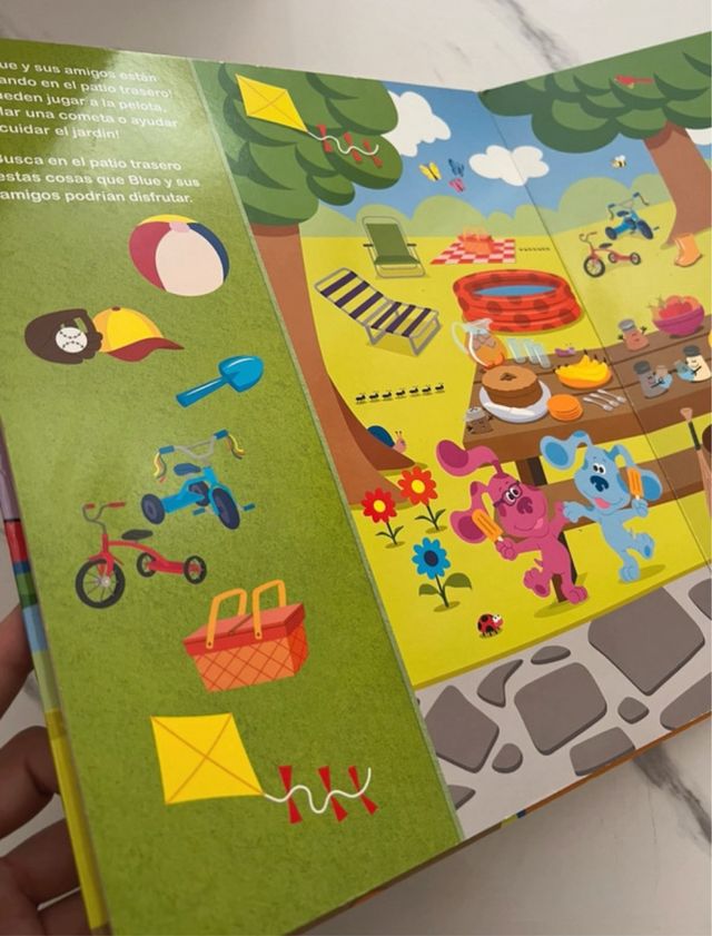 MI PRIMER BUSCA Y ENCUENTRA BLUE'S CLUES: PISTA...