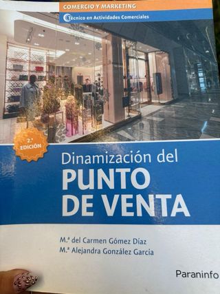 LIBROS MARKETING Y COMERCIO 1º GRADO MEDIO