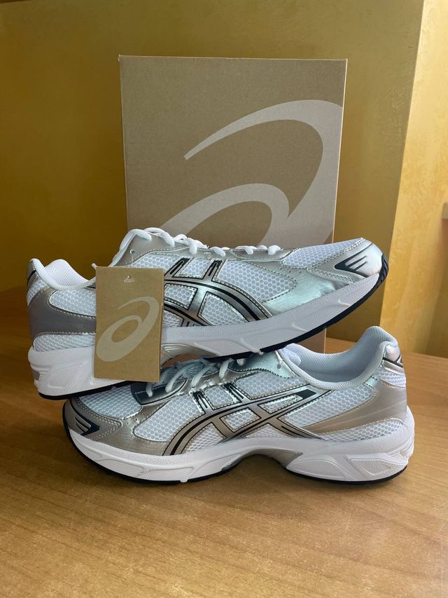 ASICS GEL-1130 Bianco / Argento EU 47 Deadstock