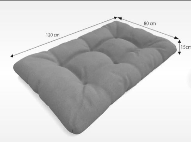 2 Cojines para Palets Gris