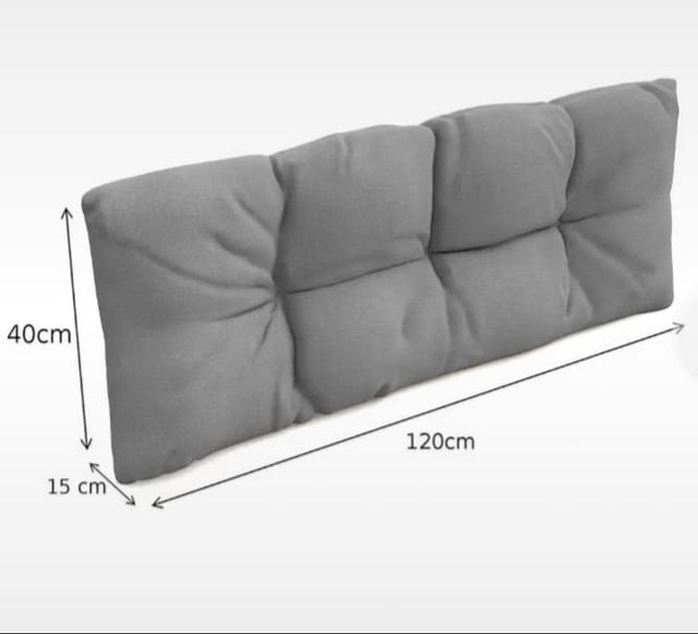 2 Cojines para Palets Gris