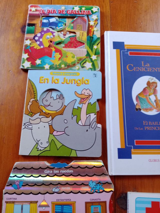 CUENTOS INFANTILES (LOTE DE 8 LIBROS PARA NIÑOS)