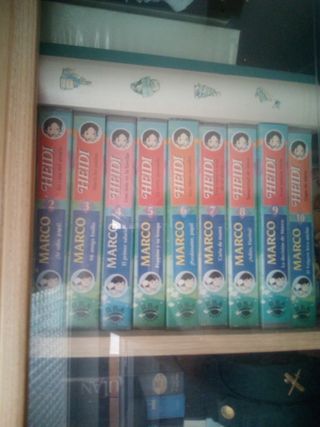 Colección VHS Heidi y Marco