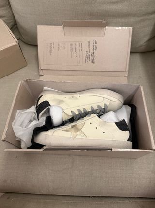 Zapatillas Golden Goose Beige/Negro