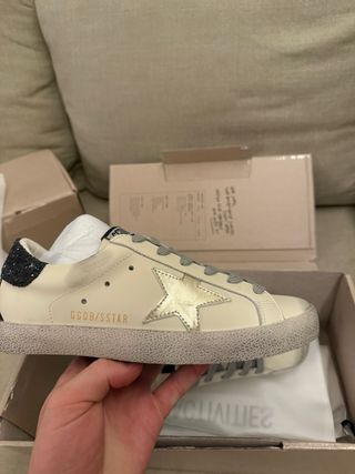 Zapatillas Golden Goose Beige/Negro