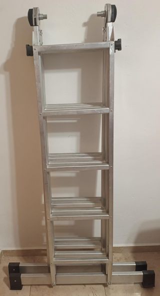 Escalera aluminio 6m poco uso