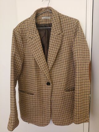Americana Nono Collection cuadros marrón Talla L