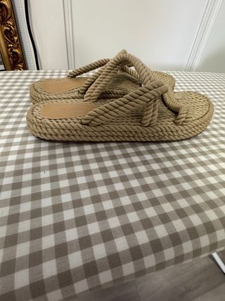 Sandalias Zara Home Beige