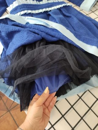 ELEGANTE VESTIDO AZUL NIÑA