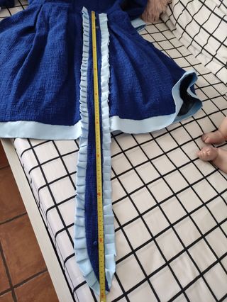 ELEGANTE VESTIDO AZUL NIÑA