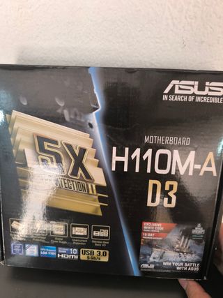 Placa Base ASUS H110M-A D3