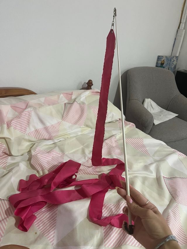 Cinta de Gimnasia Rítmica Rosa