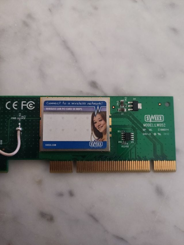 Scheda Wi-Fi Sweex LW052 PCI 54 Mbps