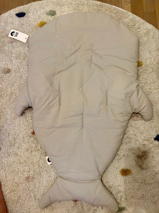Saco Baby Bites Tiburón Gris