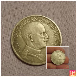 Moneta 2 Lire Vittorio Emanuele III 1925