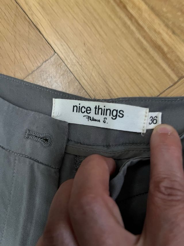 2 Pantalones Nice Things Talla 36