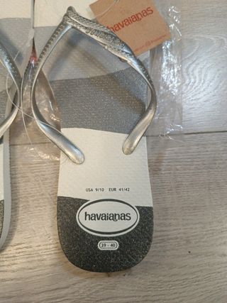 Havaianas Fantasia Gloss Chanclas brillantes 39/40