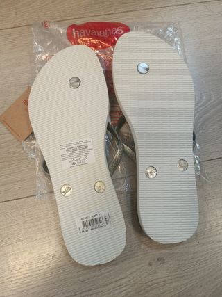 Havaianas Fantasia Gloss Chanclas brillantes 39/40