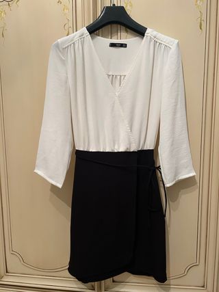 Mango Abito Bicolore