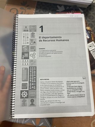 Libro de operaciones administrativas
de RRHH