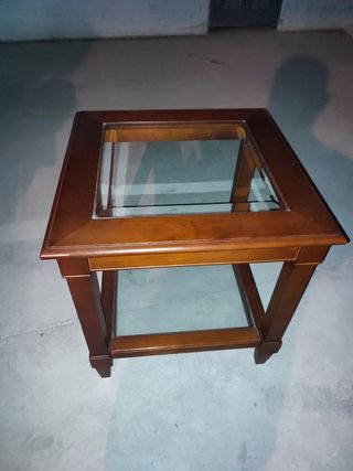 Muebles de madera con espejo