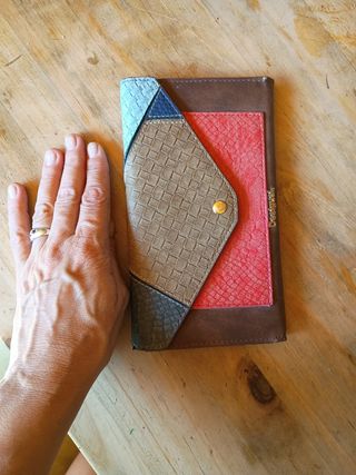 Cartera Desigual Marrón, Azul y rosa